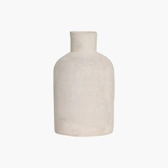 VASE SIMPLE MATT BEIGE CERAMICS 